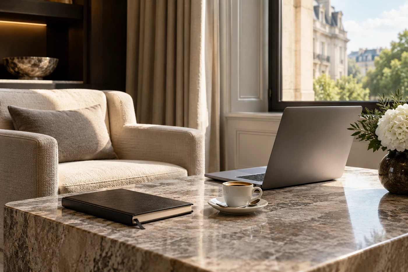 Business travel with room to think.